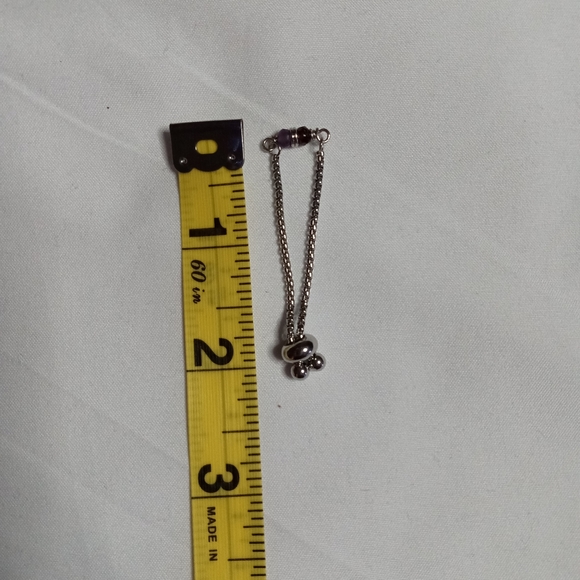 Amethyst And Garnet Bolo Adjustable Ring Natural Gemstone Crystal Beads - Picture 4 of 6